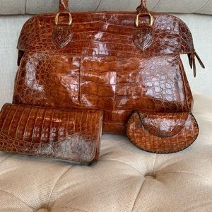 Authentic Crocodile leather from Nicaragua
